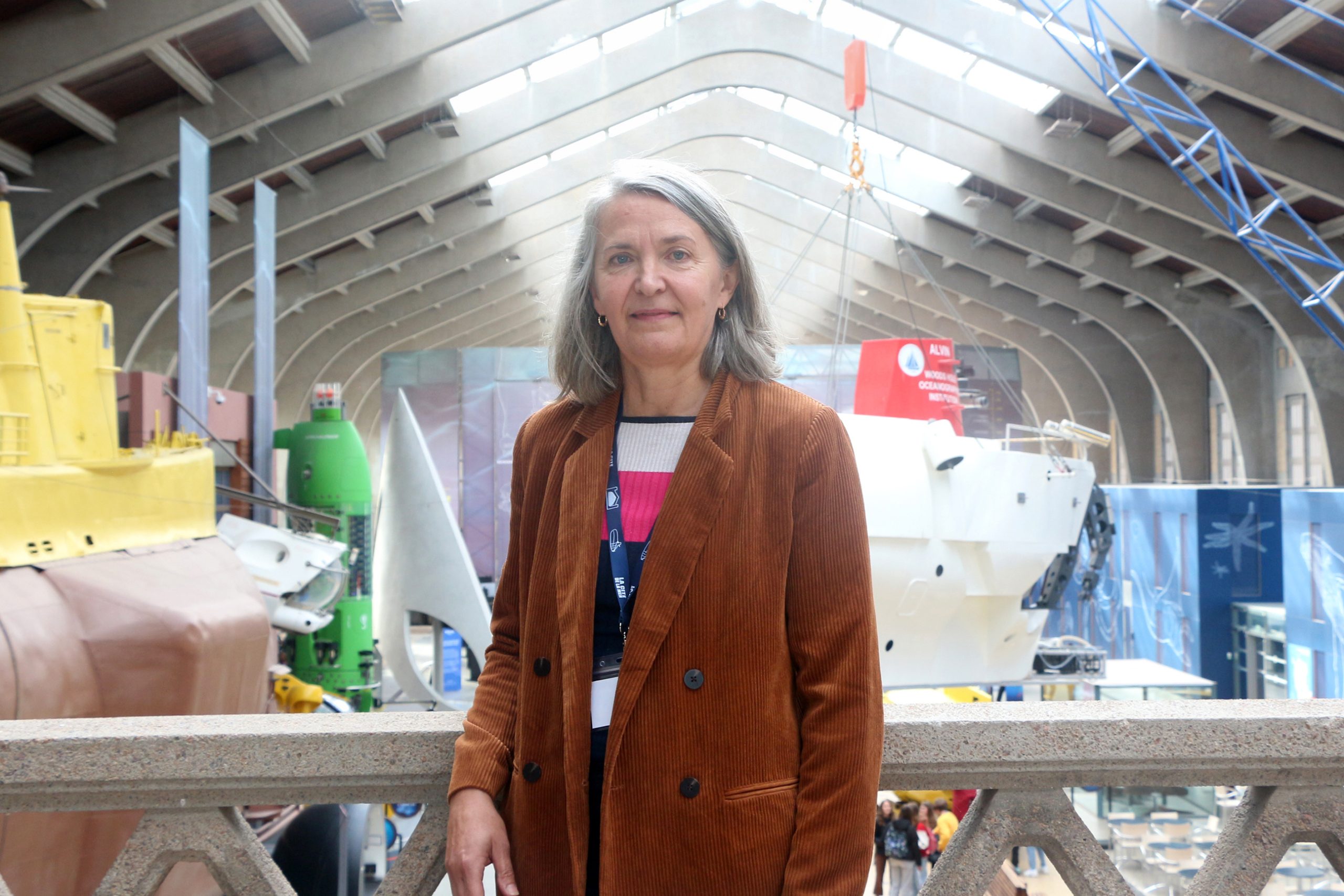 Laurence HEGRON-MACE © La Cité de la Mer, Julie HENRY POUTREL