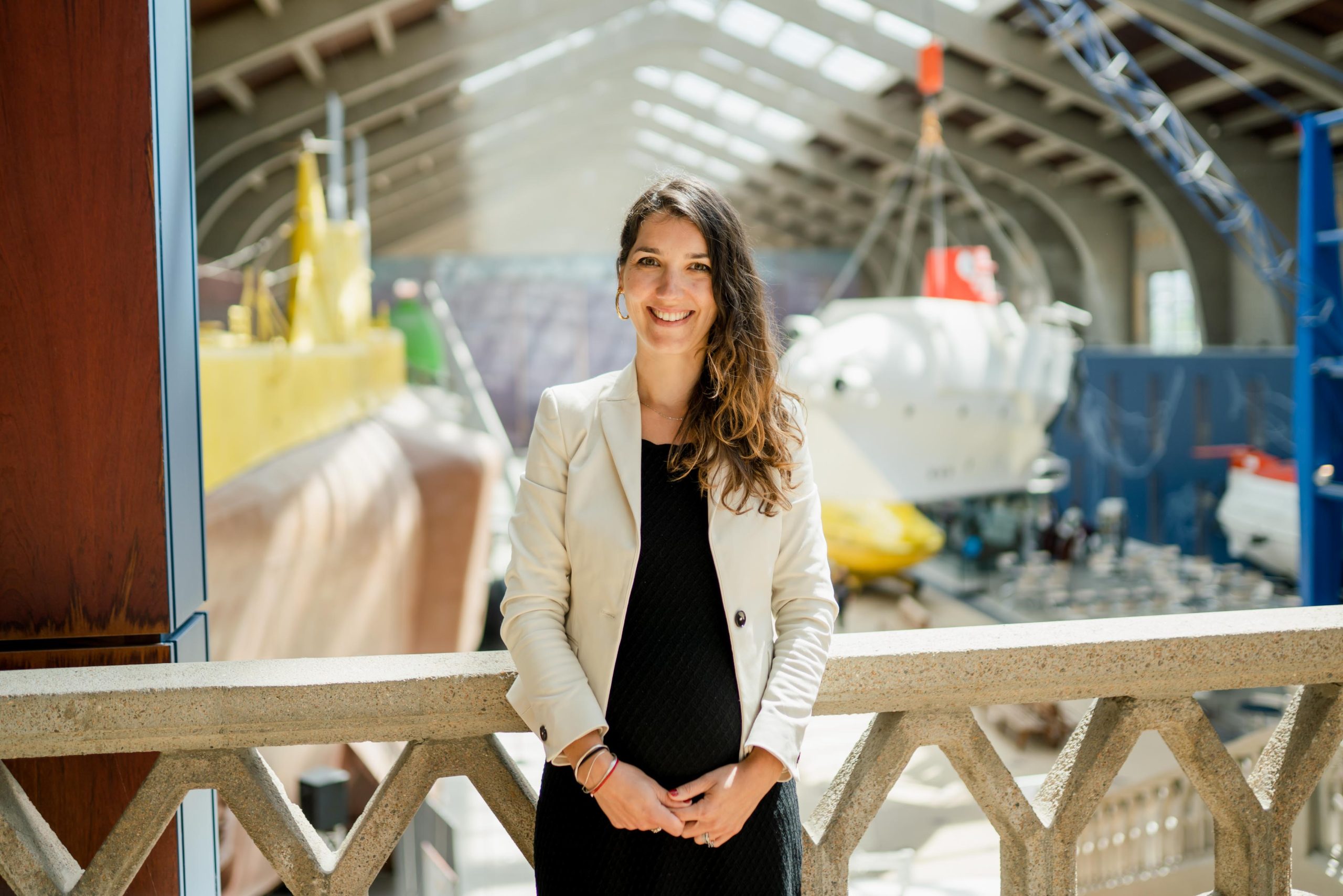 Lydie LESCARMONTIER © Aymeric Picot, La Cité de la Mer
