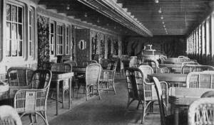 Le Café Parisien © Collection « Titanic The Ship Magnificent »