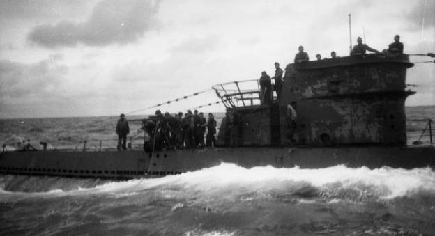 U-Boot en mer © Bundesarchiv, Bild 101II-MW-4835-25 / Rempel