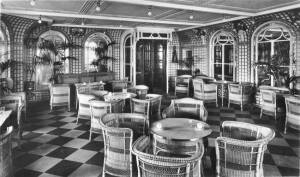 Le Café Véranda Palm Court © Collection « Titanic The Ship Magnificent »