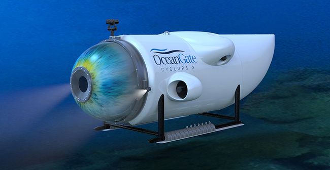Le sous-marin Cyclops 2 développé par Ocean Gate Inc. © Ocean Gate Inc.